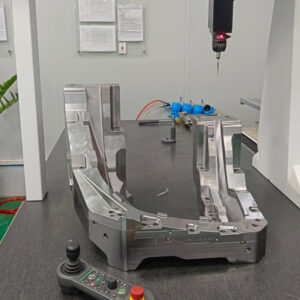 Custom Steel mold in inspection by CMM