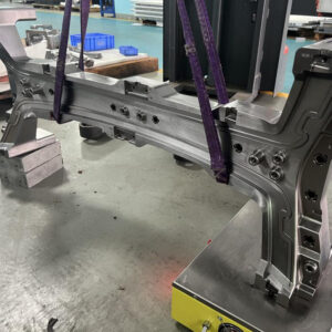 Custom Steel mold to produce carbon fiber parts for Benz