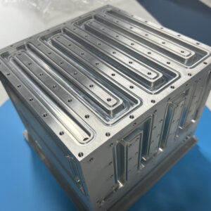 Custom 5-axis CNC machining aluminum case for large laser
