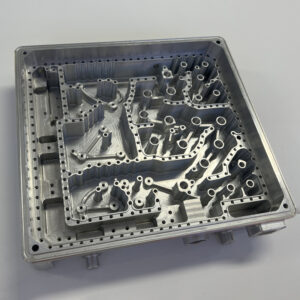 OEM CNC machining aluminum RF cavity shielding case