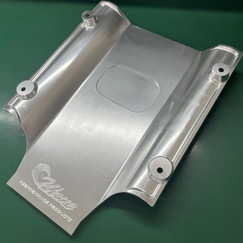 Custom CNC machining wave billet ride plate