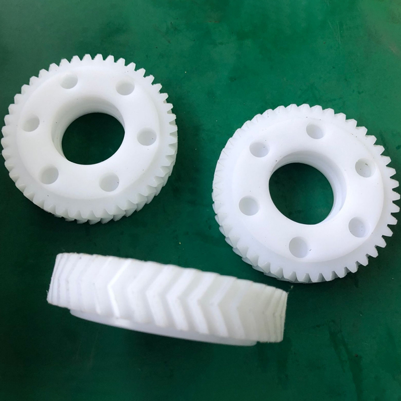 Precision Plastic, POM and nylon herringbone gear