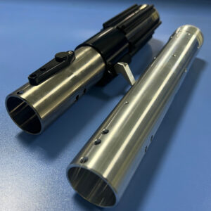 Precision Lathe turning lightsaber parts