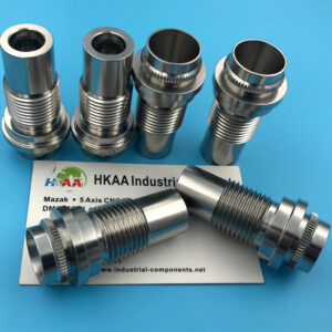Precision Lathe turning stainless steel threaded fitting